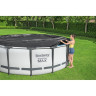 Тент для каркасного бассейна BESTWAY STEEL PRO MAX POOLS, HYDRIUM SPLASHER POOLS 457 см (d 457см) 58038 BW